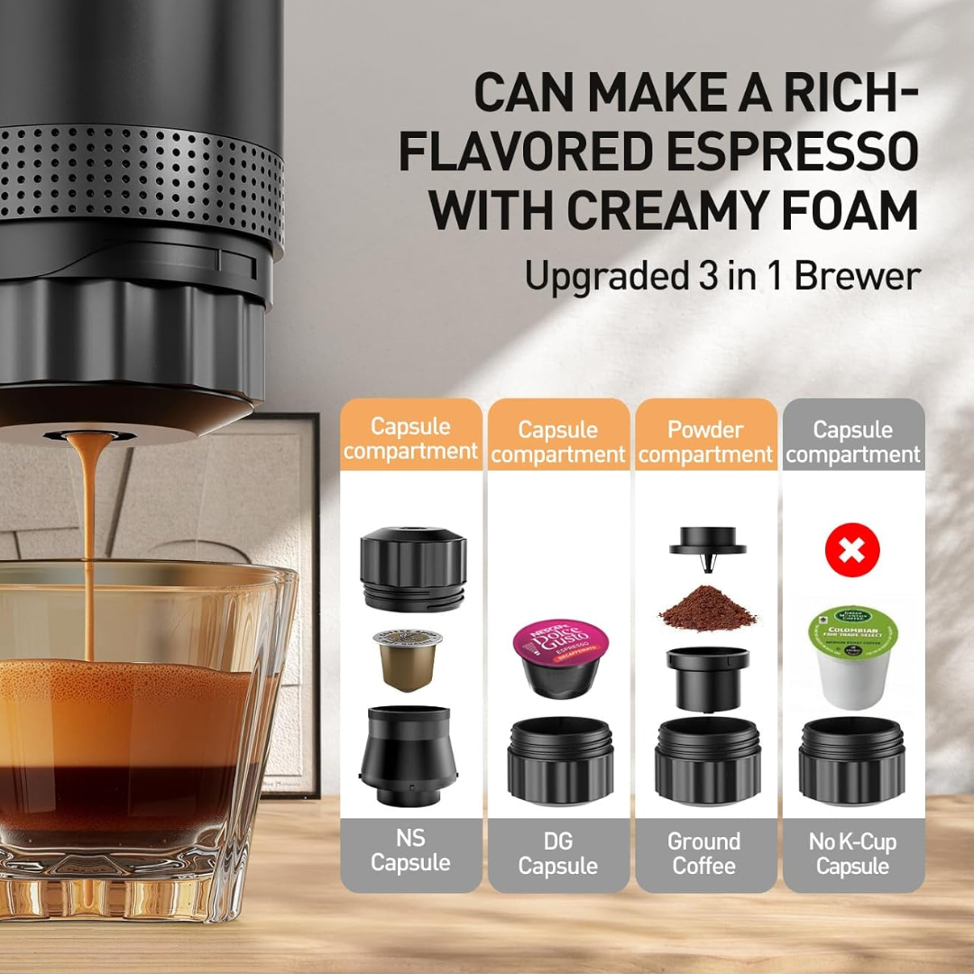 Portable coffee maker