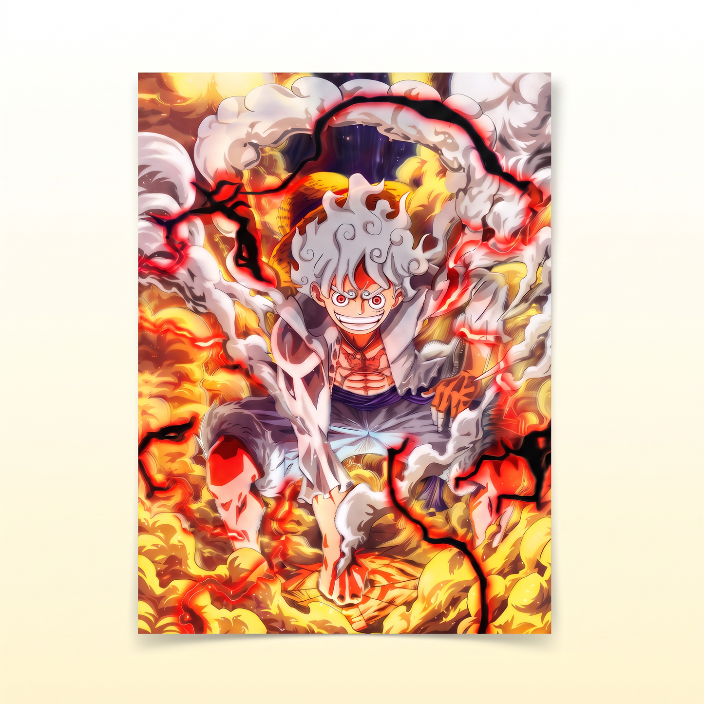 Poster lenticular 3D - One Piece