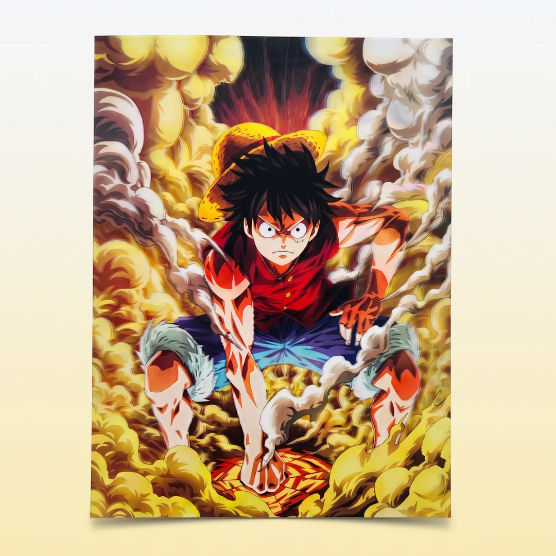Poster lenticular 3D - One Piece